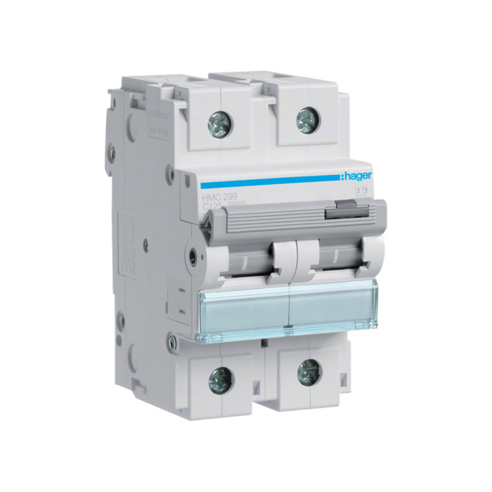 Automatski osigurač 125A, 2p, 15 kA, C karakteristika