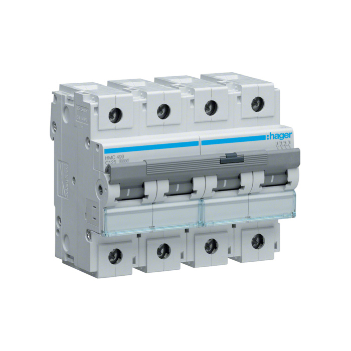 Automatski osigurač 125A, 4p, 15 kA, C karakteristika 