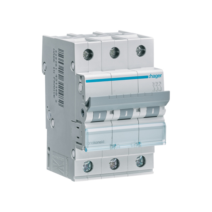 Automatski osigurač 16A, 3-polni, C, 6kA