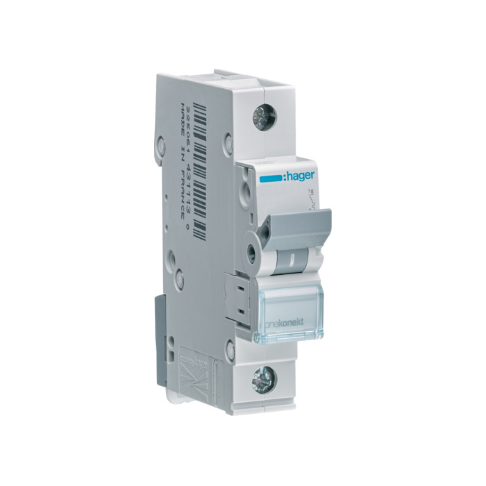 Automatski osigurač 20A, 1-polni, C, 6kA