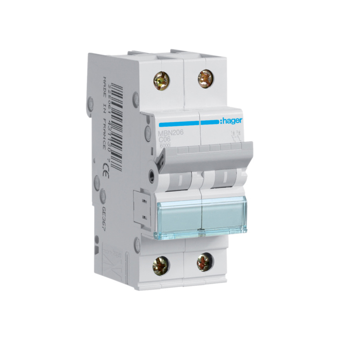 Automatski osigurač  6A,  2-polni, B, 6kA