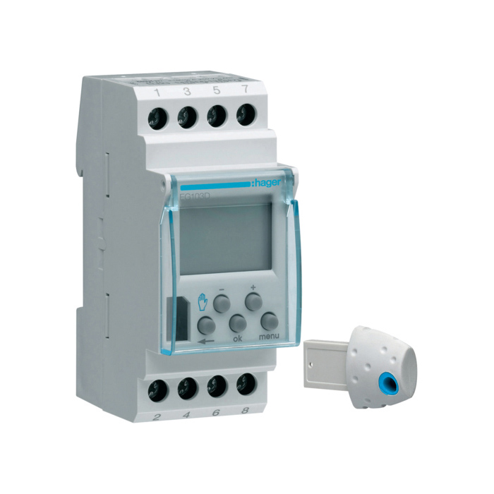 Cronotec - sedmični tajmer sa funkcijom sinhronizacije, 1preklopni, 230V~50Hz