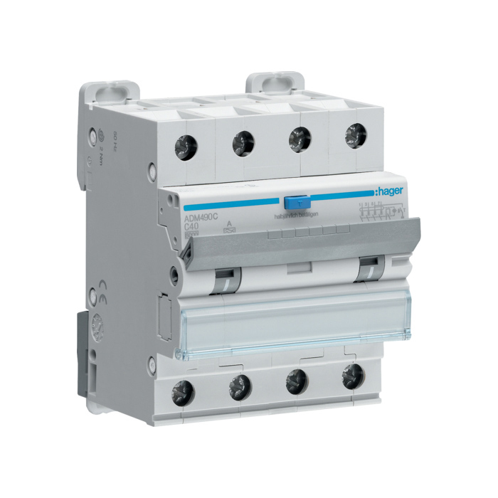 FID zaštitna sklopka, kombinovana, 4P, 40A, C, 30mA, tip A, 6kA