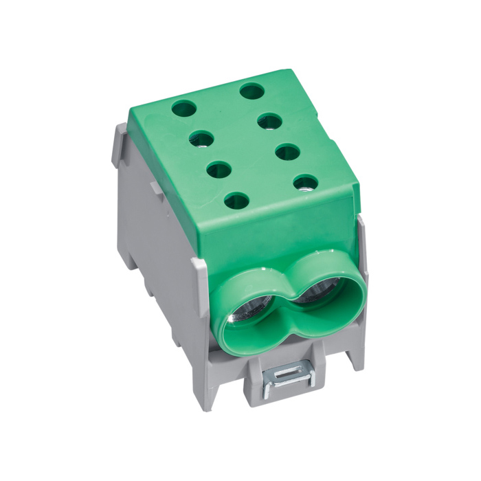 Glavna razdelna klema 1p 2x70 i 2x50mm², zelena