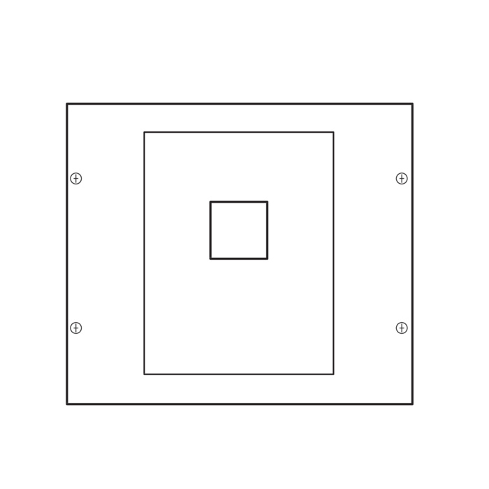 Konstruktivni element za HA rastavnu sklopku 125/160A 300x350mm