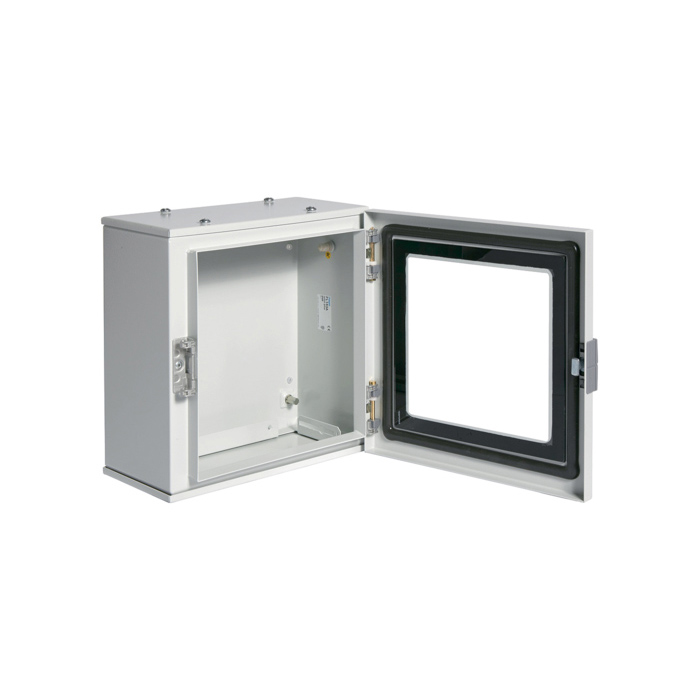 Metalni ormar Orion plus sa prozirnim vratima 300x300x160mm