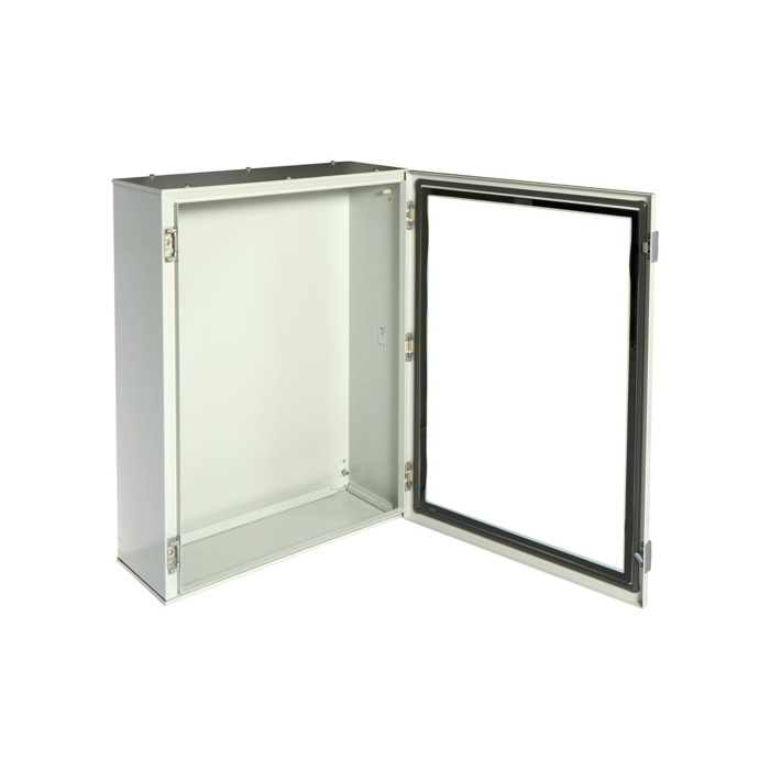 Metalni ormar Orion plus sa prozirnim vratima 800x600x250mm