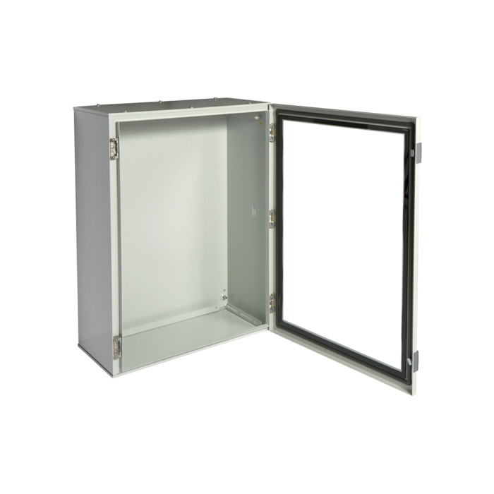 Metalni ormar Orion plus sa prozirnim vratima 800x600x300mm