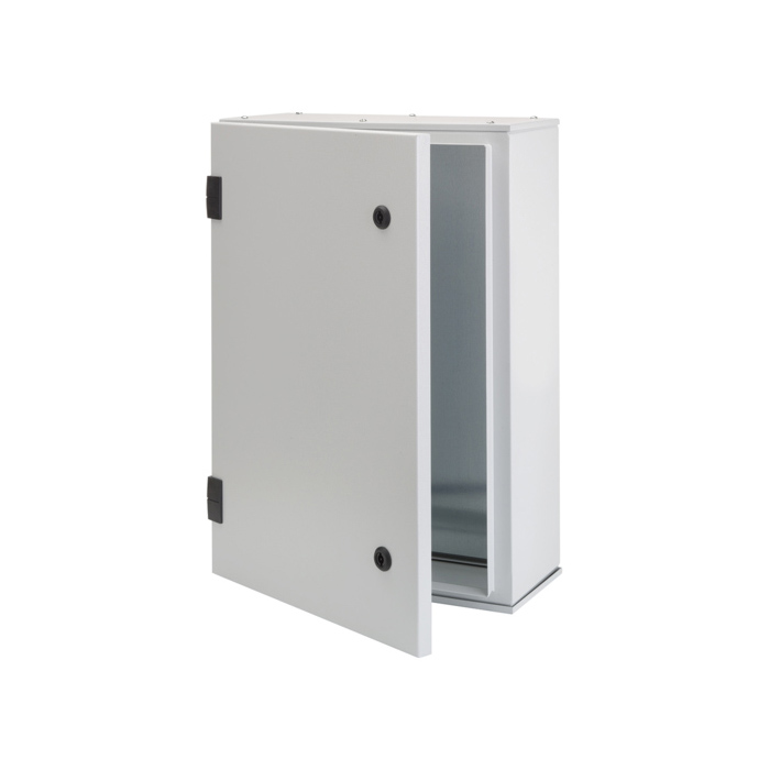 Metalni ormar orion.tech sa montažnom pločom, 500x400x200 mm