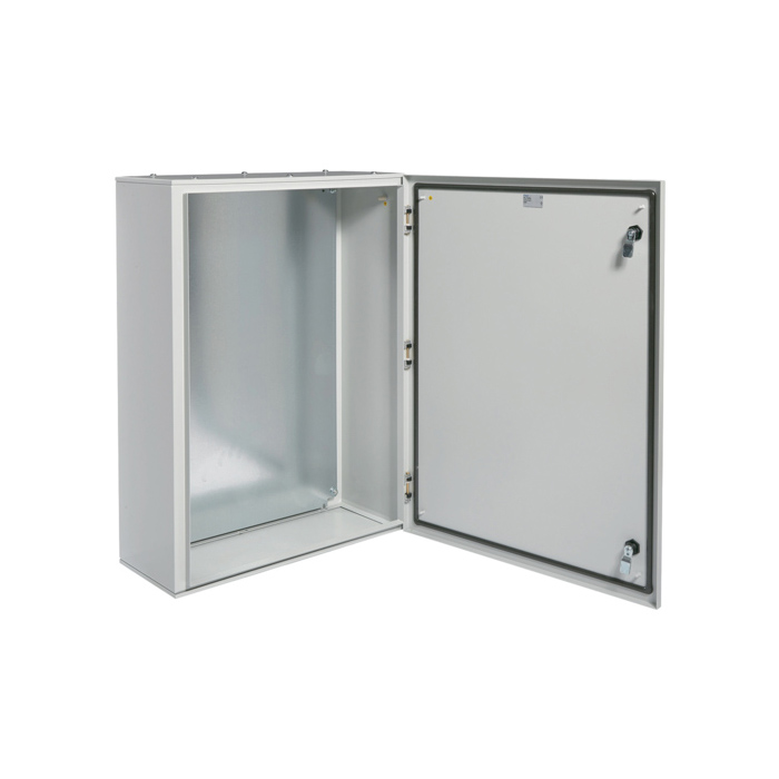 Metalni ormar orion.tech sa montažnom pločom, 800x600x250 mm