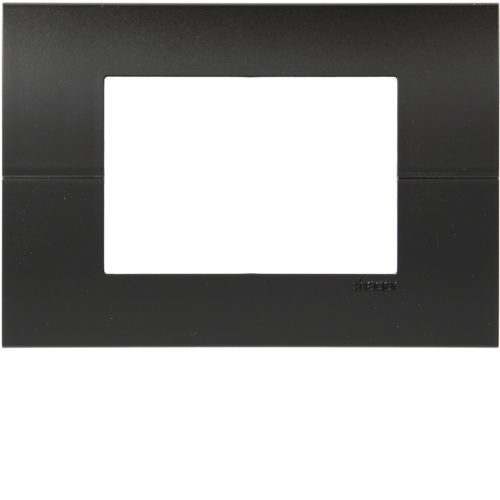 Okvir 3 horizontalna modula, crna boja