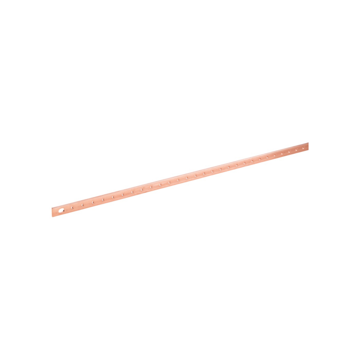 Perforirana bakarna šina 20x5mm, L1000mm, 250A