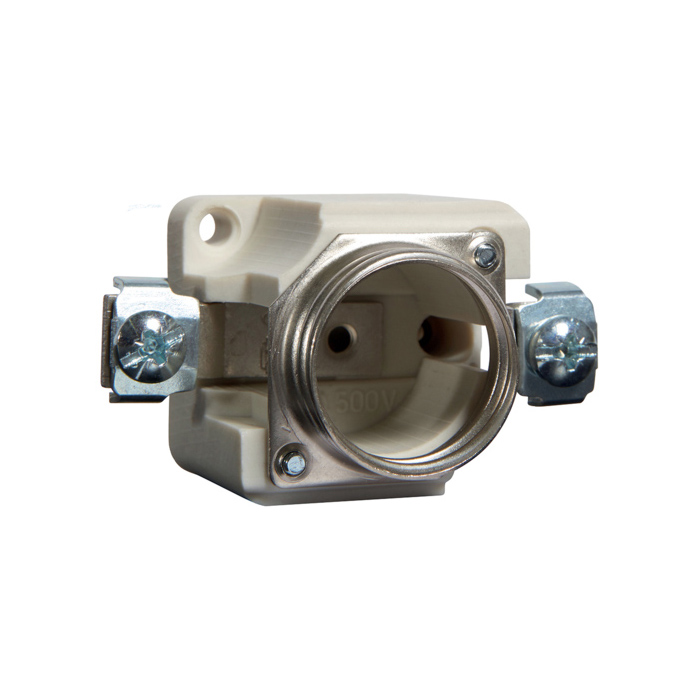 Postolje EZN osigurača, E27, 1p, 25A, keramičko, bez poklopca