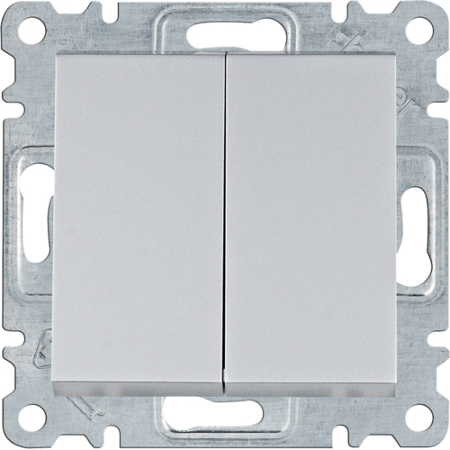 Prekidač serijski, 10A; Lumina, siva