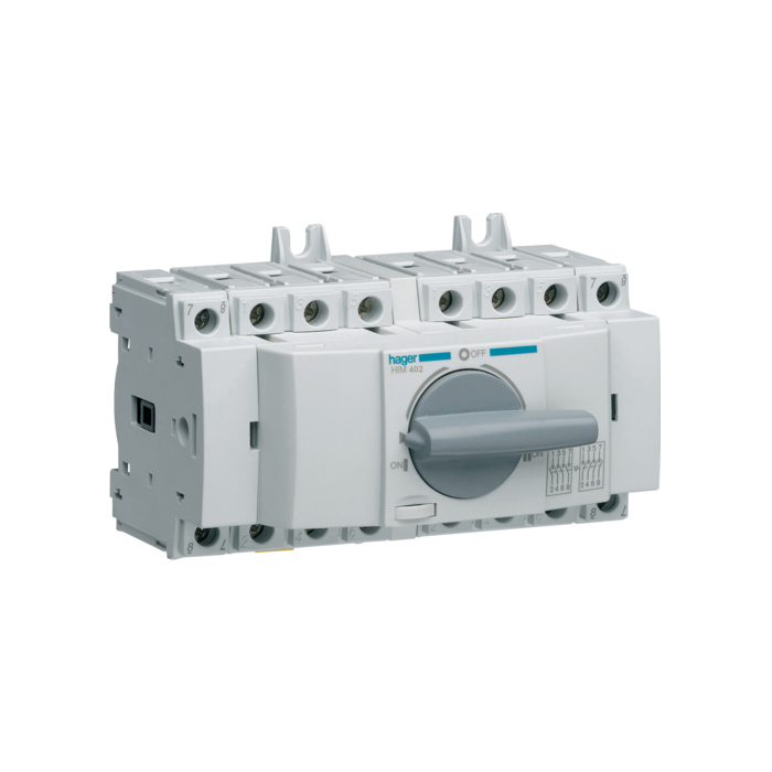 Preklopka modularna 1-0-2  4-polna, In= 20A, montaža na DIN šinu 