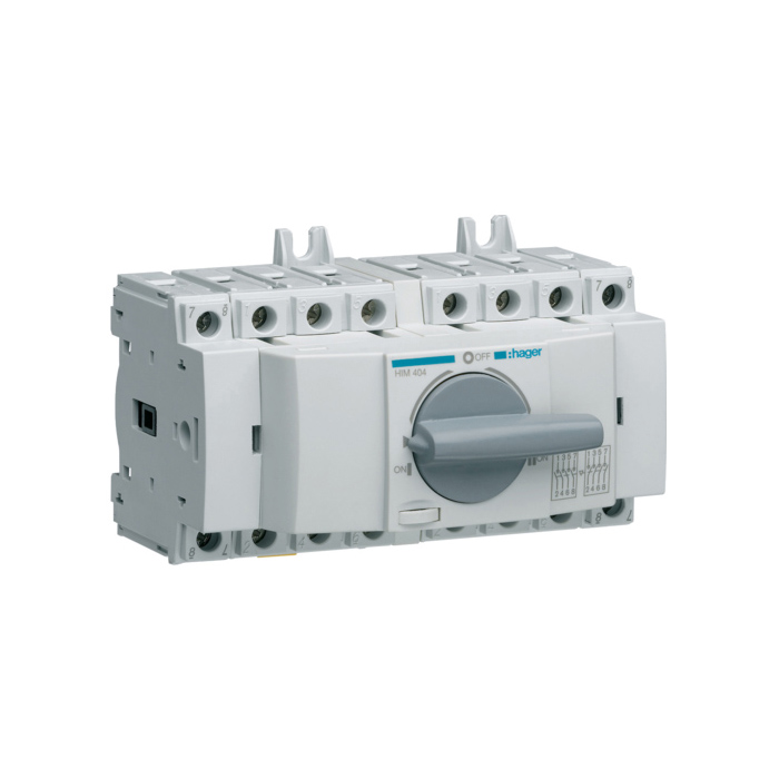 Preklopka modularna 1-0-2  4-polna, In= 40A, montaža na DIN šinu 