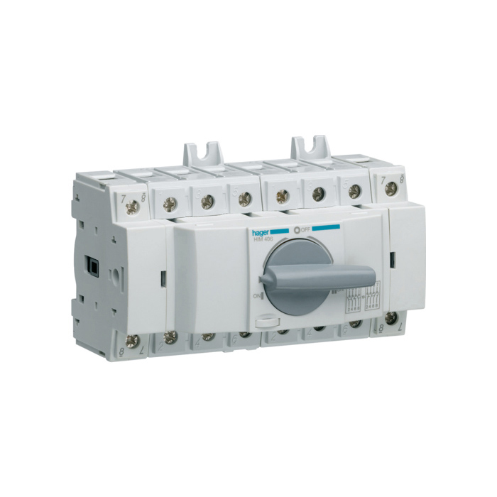 Preklopka modularna 1-0-2  4-polna, In= 63A, montaža na DIN šinu