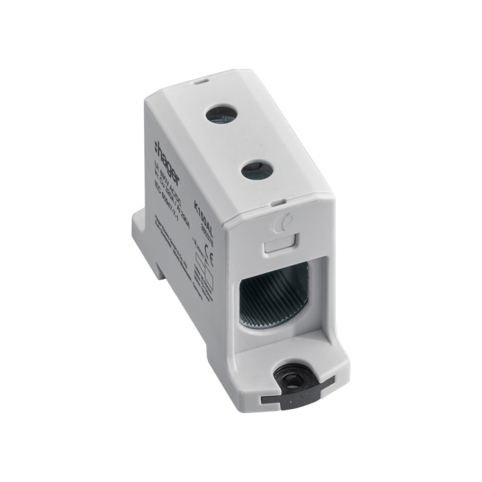 Priključna klema Alu/Cu, 25-150mm² za fazu, siva