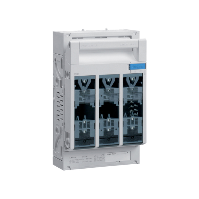 Rastavljač osigurača NH1, 3x250A, SS 60mm, M10 (39069-6000)