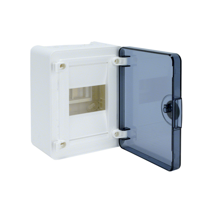 Razvodni ormar GOLF nadgradni, 1-redni, 8 modula, prozirna vrata