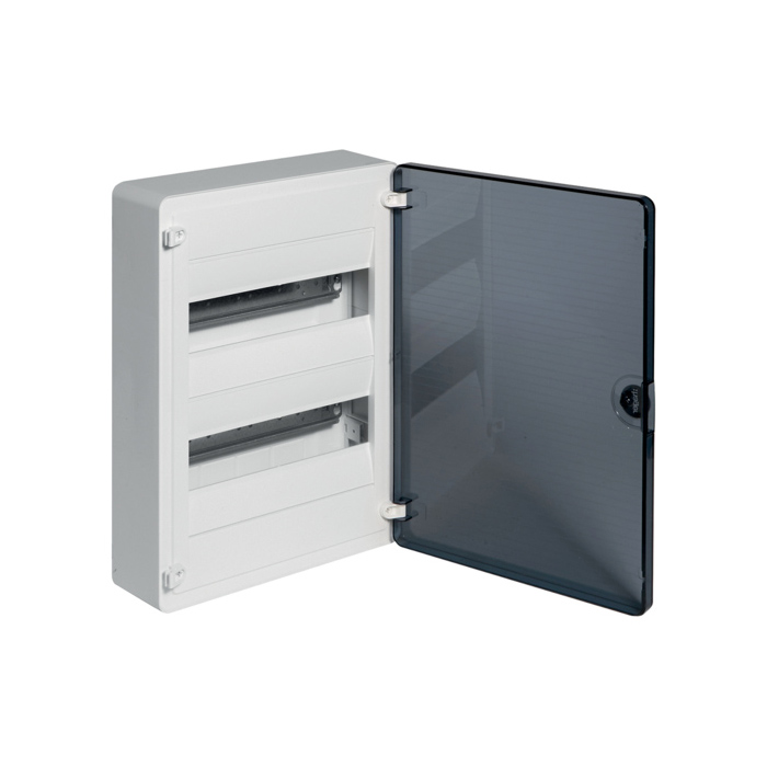 Razvodni ormar GOLF nadgradni, 2-redni, 24 modula, prozirna vrata