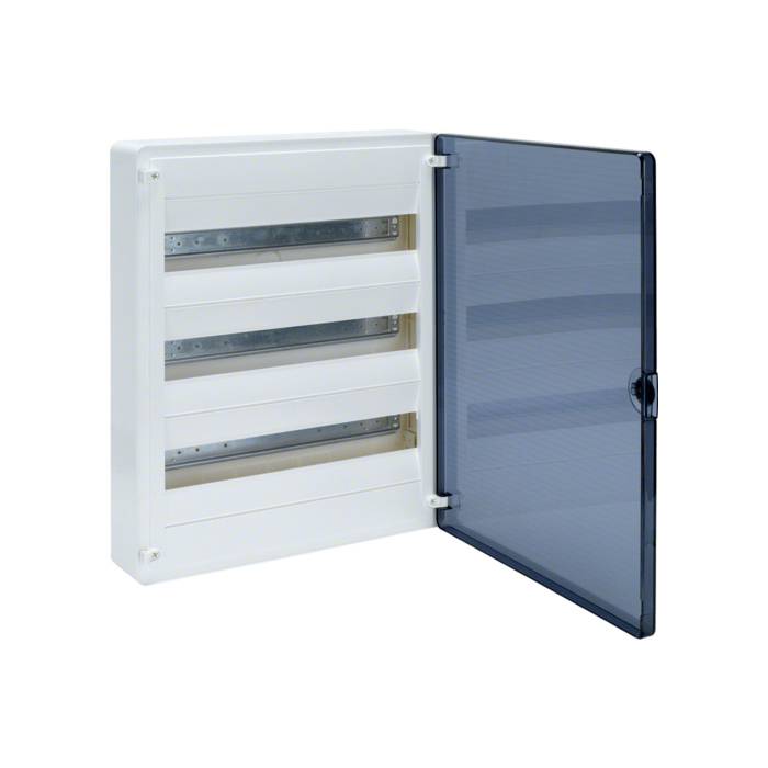 Razvodni ormar GOLF nadgradni, 3-redni, 54 modula, prozirna vrata