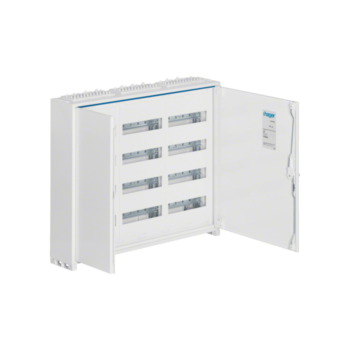Razvodni ormar nadgradni  sa  PE/N klemama, 144 modula, 650x800x161 mm