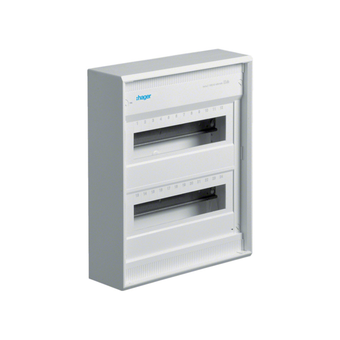 Razvodni ormar Volta nadgradni, 2-redni, 24 modula, bez brata