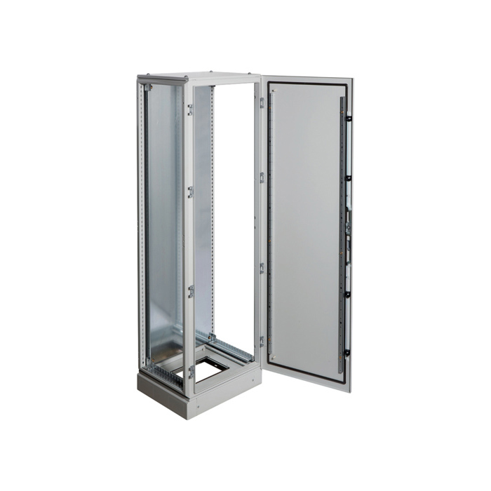 Samostojeći metalni ormar sa postoljem i montažnom pločom, dimenzija 1900x600x500mm