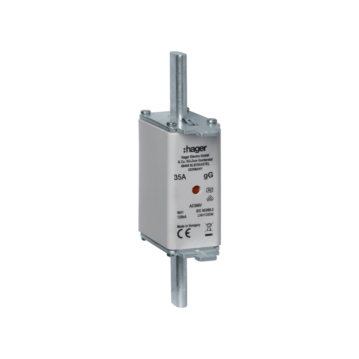 Topljivi uložak NH1, gG, 35A, 500V, sa indikacijom stanja