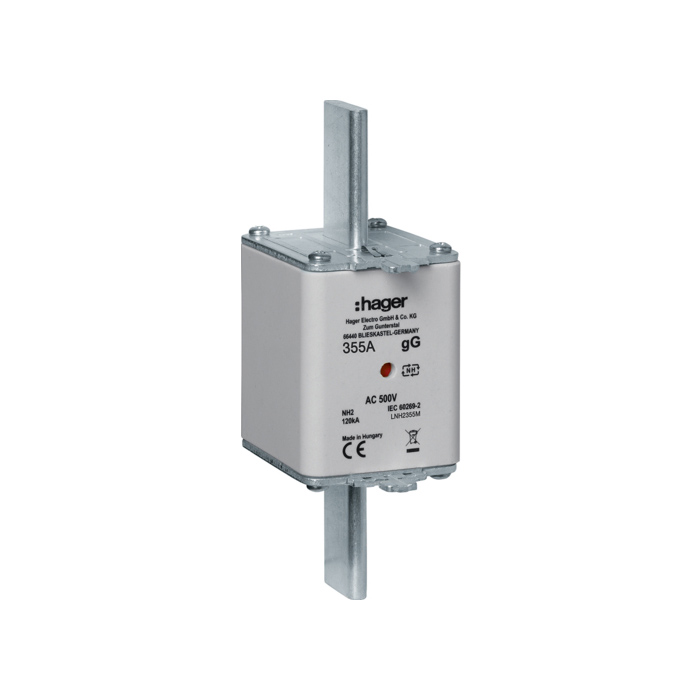 Topljivi uložak NH2, gG, 355A, 500V,sa indikacijom stanja