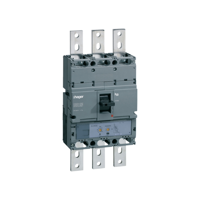 Učinski prekidač x1000, 3P, 50kA,  1000A LSI