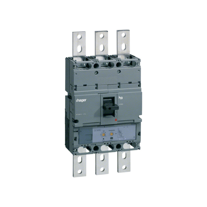 Učinski prekidač x1000, 3P, 70kA,  1000A LSI