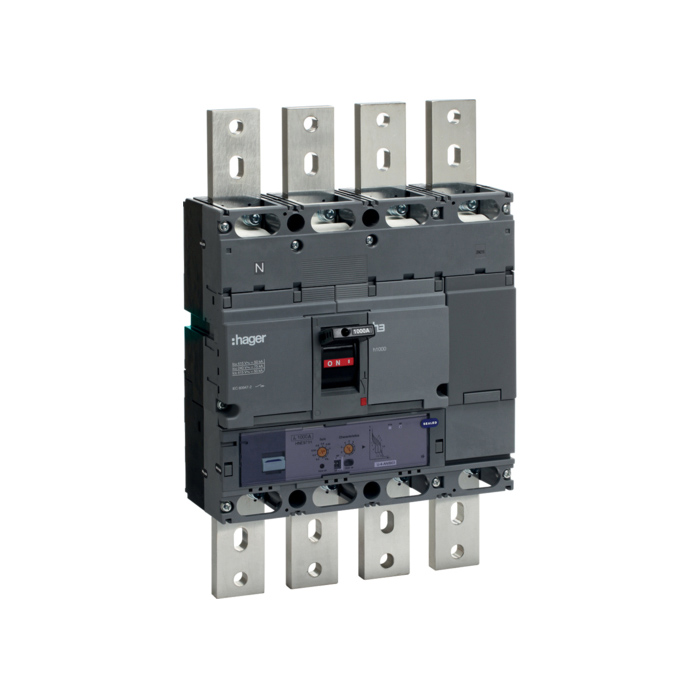 Učinski prekidač x1000, 4P, 50kA,  1000A LSI