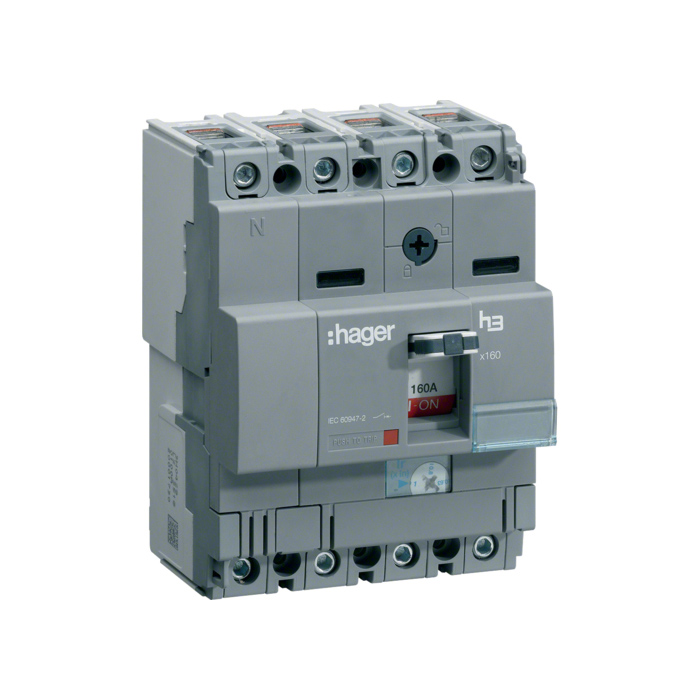 Učinski prekidač x160 podesivi, 4P, 40kA,  40A