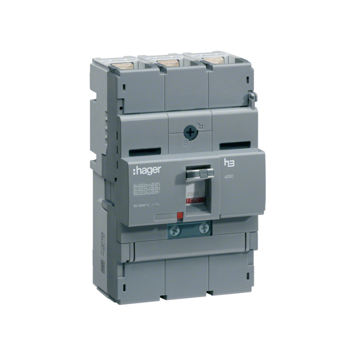Učinski prekidač x250 podesivi, 3P, 40kA,  125A TM