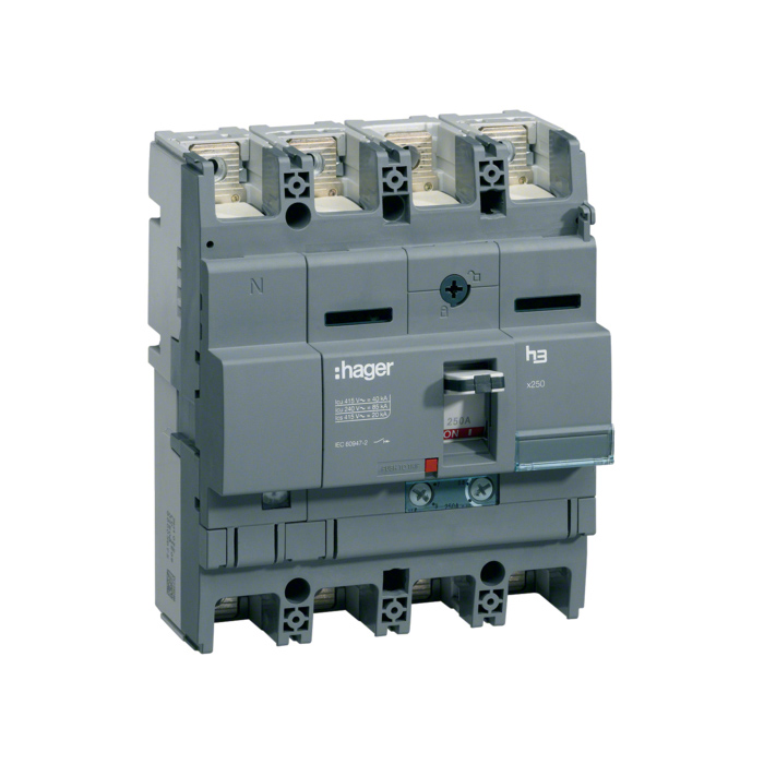 Učinski prekidač x250 podesivi, 4P, 40kA,  100A TM