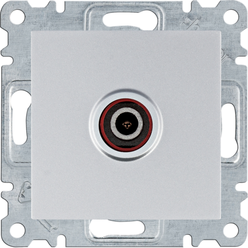 Utičnica, antenska, TV, Lumina, siva