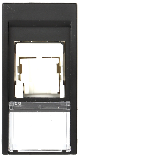 Utičnica računarska, RJ45 Cat.5e UTP 1M, crna boja