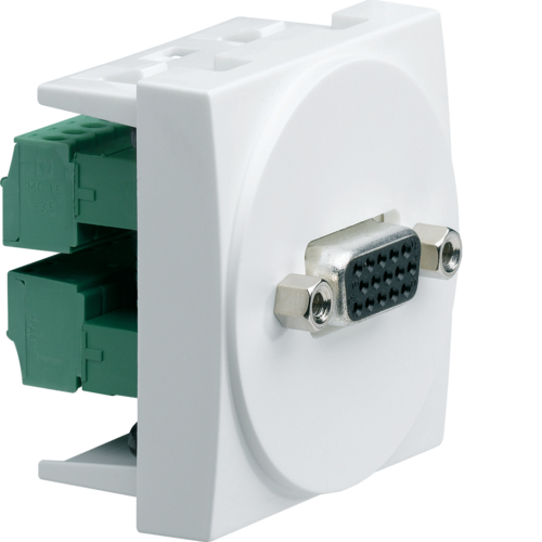 Utičnica VGA 2M, bela boja