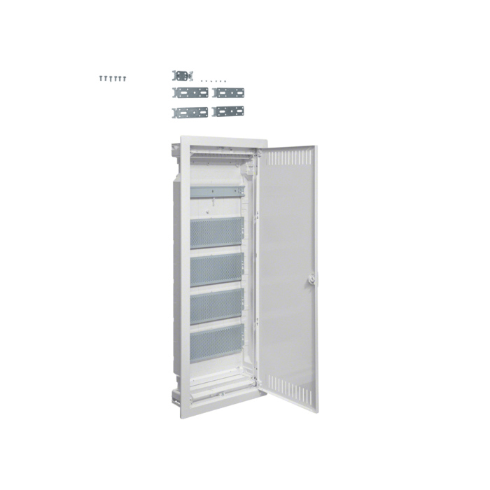 Volta multimedija osnovni model ugradni, 1 x DIN, 4 x perforirana ploča