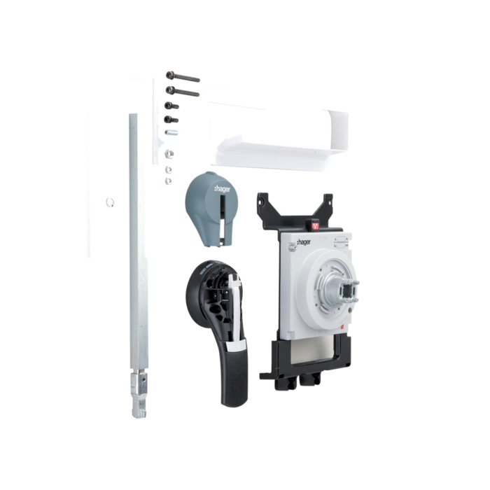 Zakretna ručica x630, montaža na vrata ormara