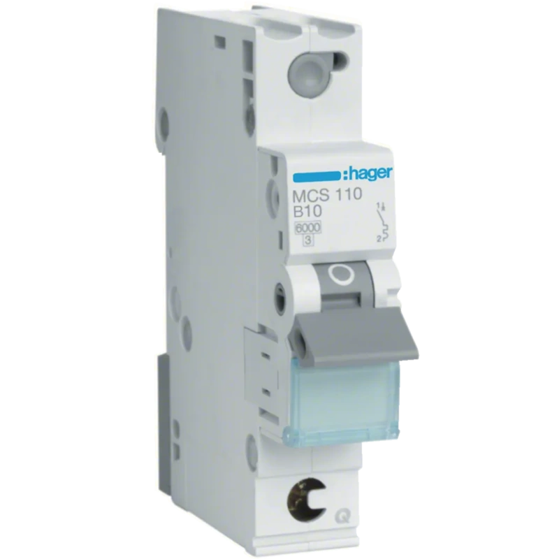 Automatski osigurač; 1P 6KA C-10A Quick Conect 1M