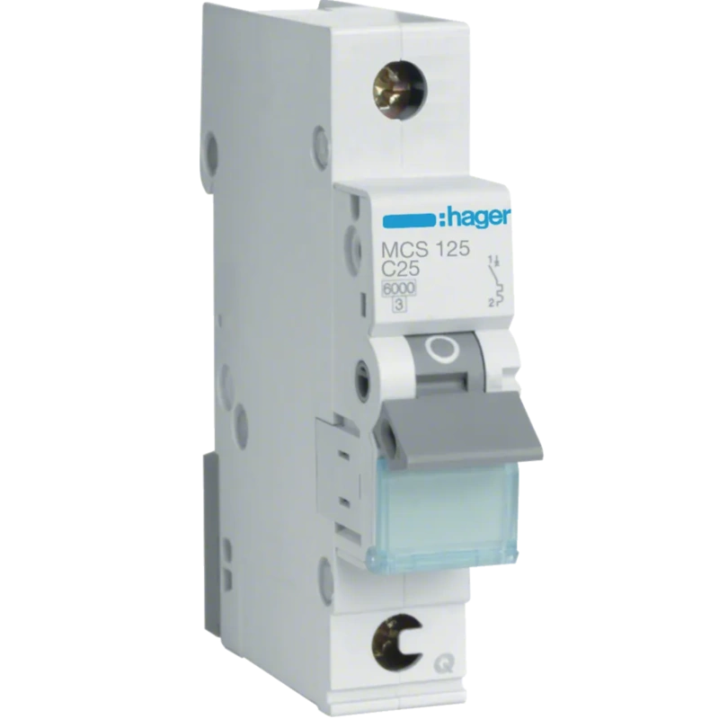 Automatski osigurač; 1P 6KA C-25A Quick Conect 1M