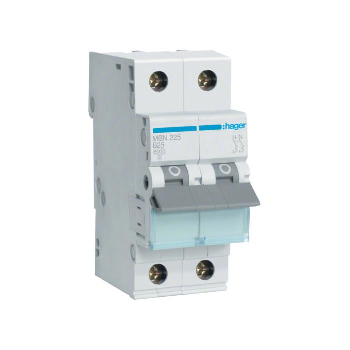 Automatski osigurač 25A, 2-polni, B, 10kA
