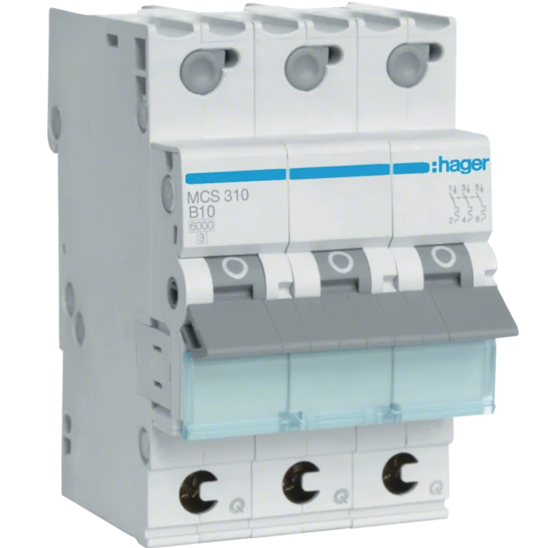 Automatski osigurač; 3P 6KA C-10A Quick Conect 3M