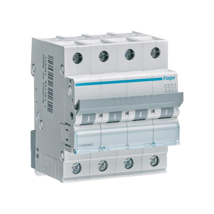 Automatski osigurač 50A, 4-polni, B, 10kA