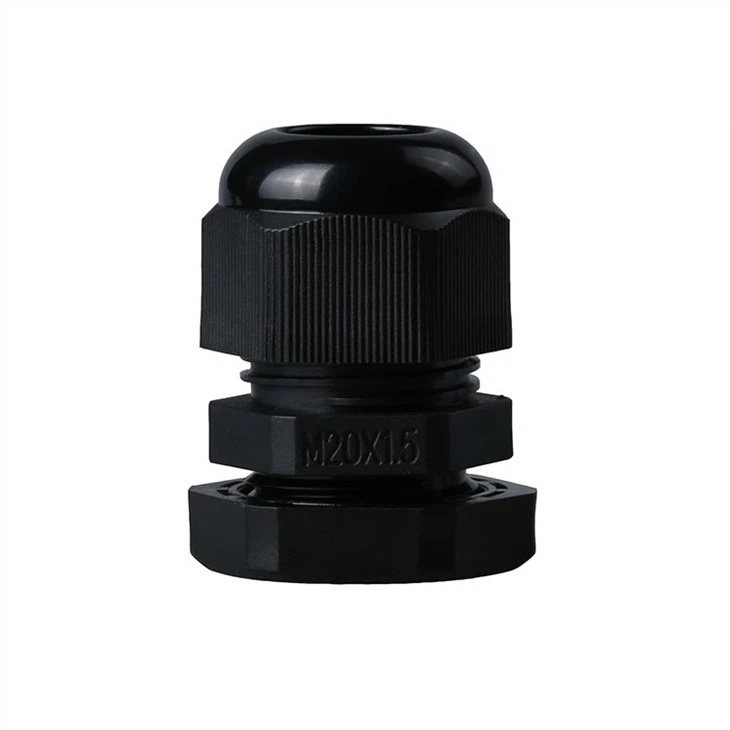 Kablovska uvodnica Pg 42, sa kontranavrtkom, crna RAL9005