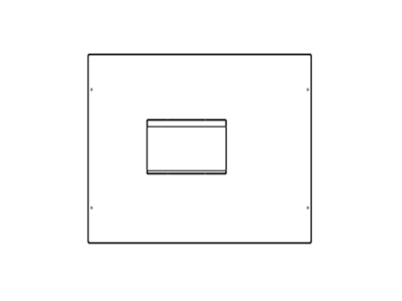 Konstruktivni element za učinske prekidace x1000, vertikalna montaža, ZK II, 400x600 mm