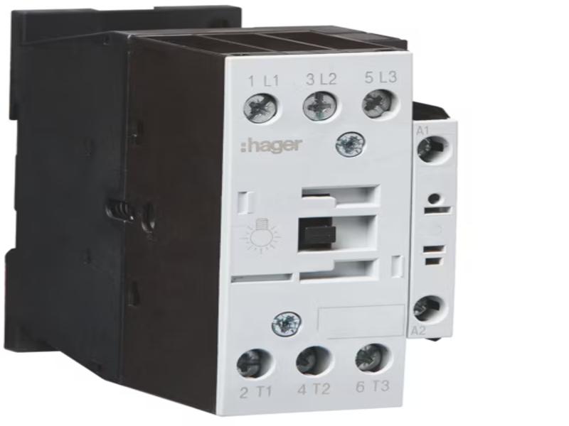 Kontakter za rasvetu 3P 21A 21kW AC-5b 230VAC